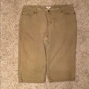 🛍 Cato plus-size Capri pants